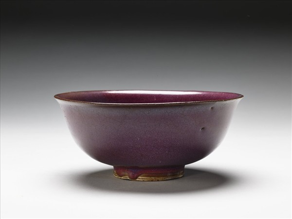 鈞窯 紫紅釉碗