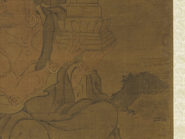 宋人畫十八羅漢（十六）　軸