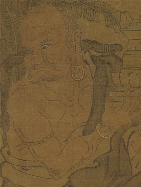 宋人畫十八羅漢（十六）　軸