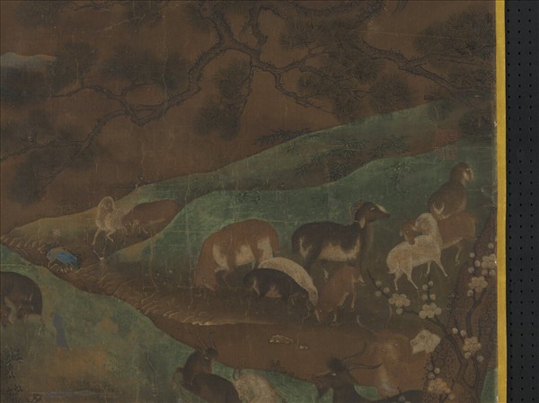 宋人九陽消寒圖　軸