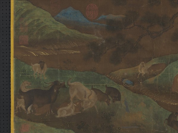 宋人九陽消寒圖　軸