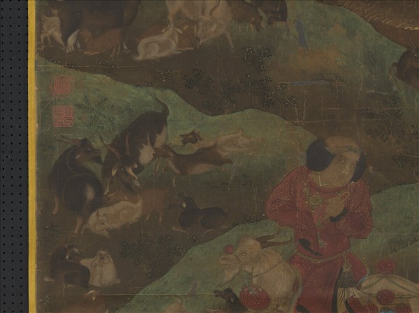 宋人九陽消寒圖　軸