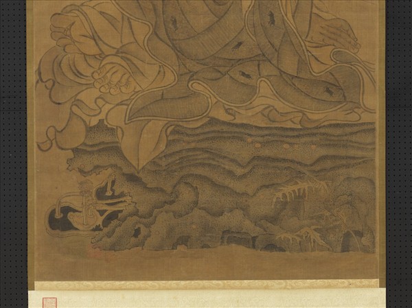 宋人畫羅漢　軸