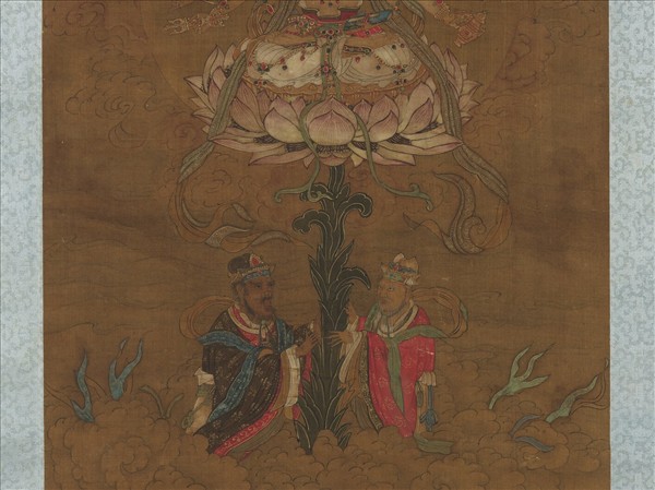 宋人畫準提像　軸