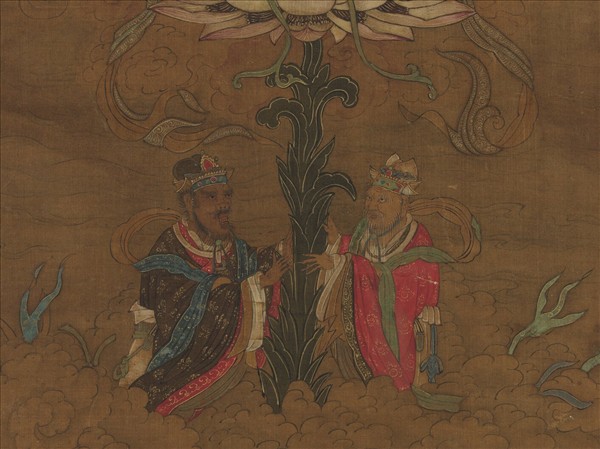 宋人畫準提像　軸