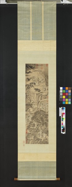 宋人畫十八應真　軸