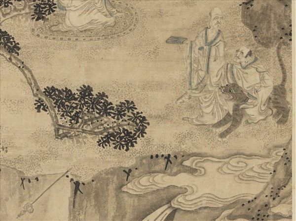 宋人畫十八應真　軸