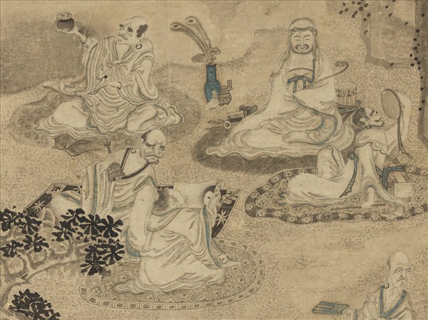 宋人畫十八應真　軸