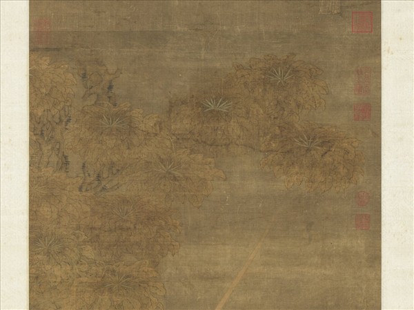 宋人畫洗象圖　軸