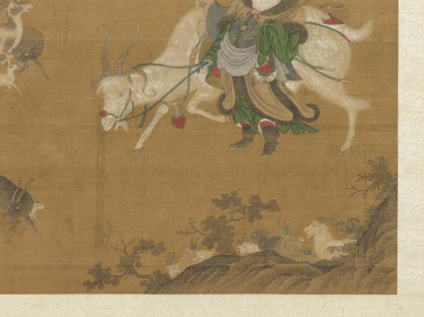 宋人畫吉祥開泰圖　軸