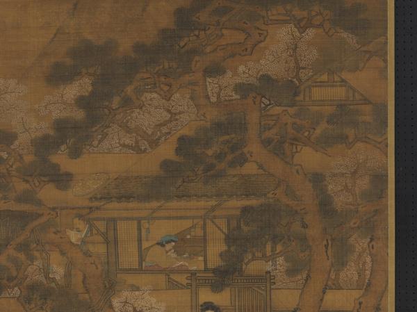 宋院本桃花源圖　軸