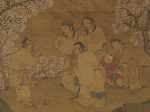 宋院本桃花源圖　軸