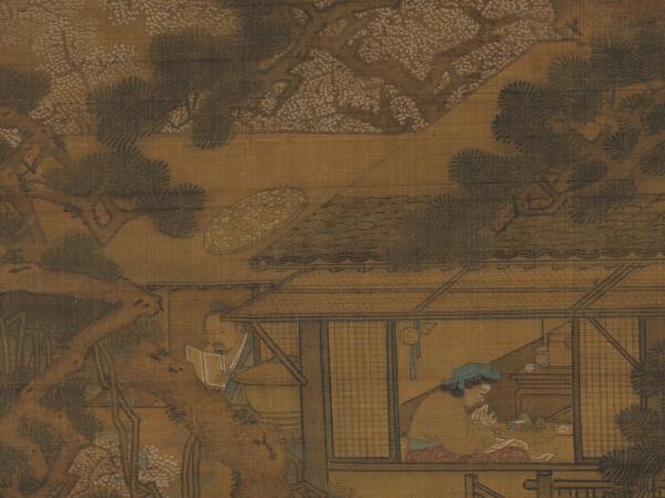 宋院本桃花源圖　軸