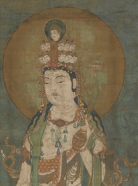 日本人十一面觀音　軸