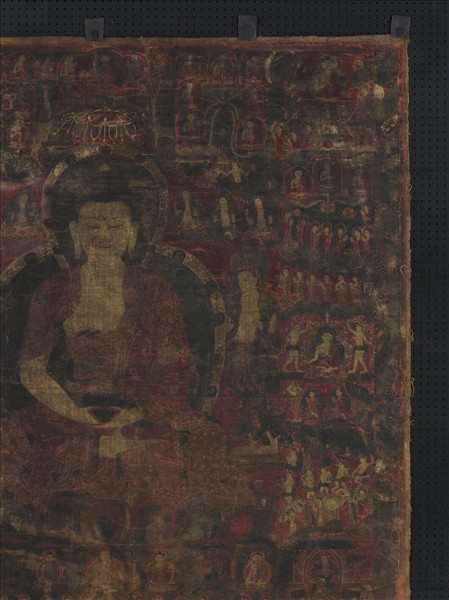 西藏十五世紀阿彌陀佛唐卡