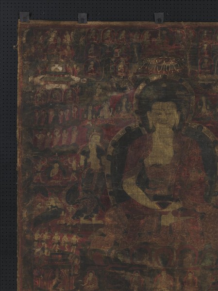 西藏十五世紀阿彌陀佛唐卡