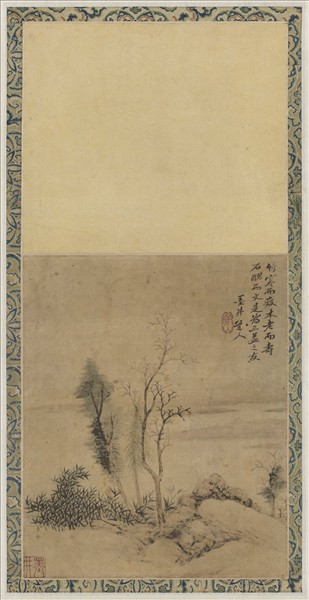 清吳歷山水逸品　軸