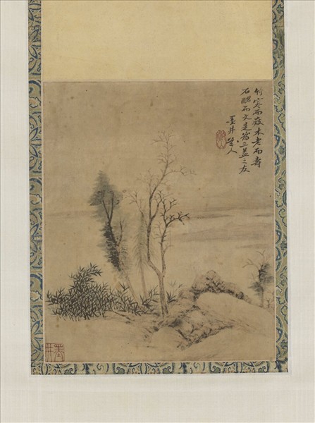 清吳歷山水逸品　軸