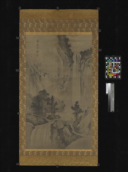 明謝晉松瀑獨行　單片