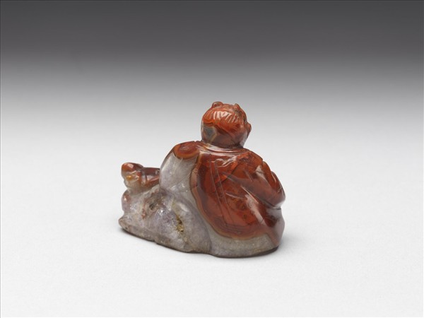 瑪瑙人物擺件