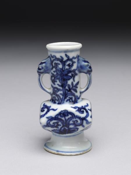 青花龍紋蓋罐- 故宮