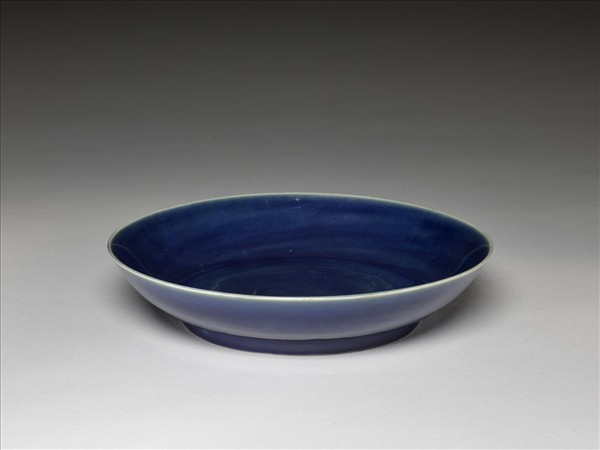 霽青釉盤