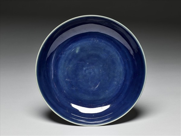 霽青釉盤