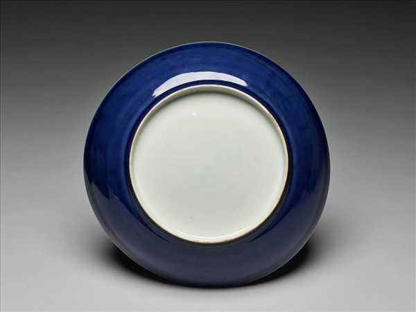 霽青釉盤