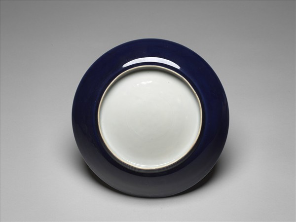 霽青釉盤