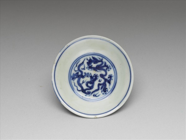 青花龍紋碟