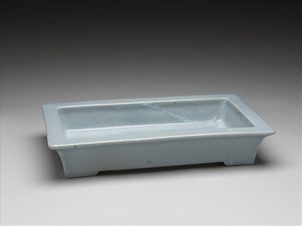 仿鈞釉長方花盆