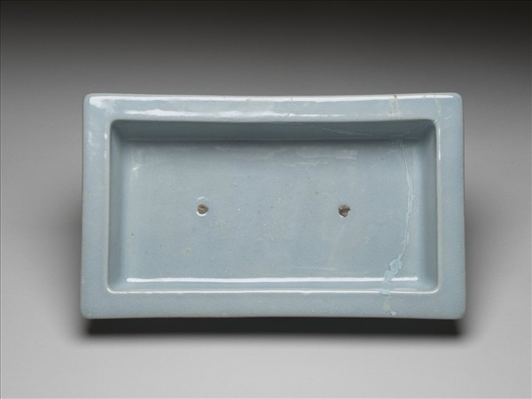 仿鈞釉長方花盆