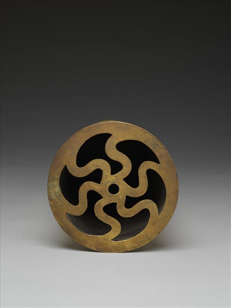 釉裡紅穿花鳳凰紋橄欖瓶