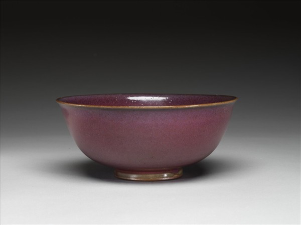 鈞窯 紫紅釉碗