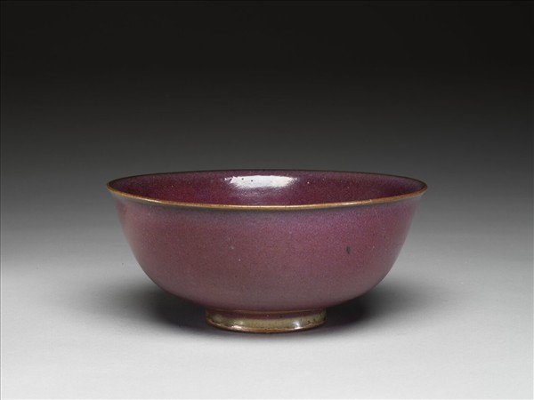 鈞窯 紫紅釉碗