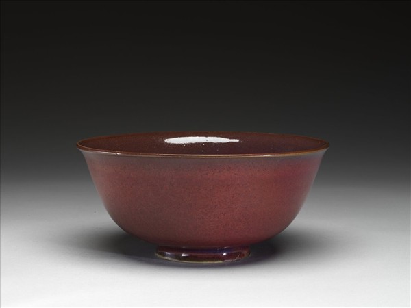 鈞窯 紫紅釉碗