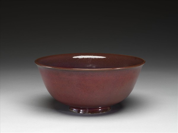 鈞窯 紫紅釉碗