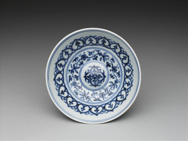青花花卉紋碗