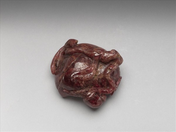 紫碧璽桃式水盛