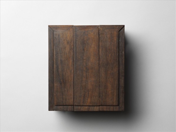 木雕描金鏤空雙層屜(下層)