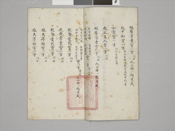 鬥彩福壽紋龍耳瓶