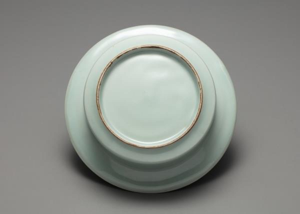 龍泉窯 青瓷折沿洗