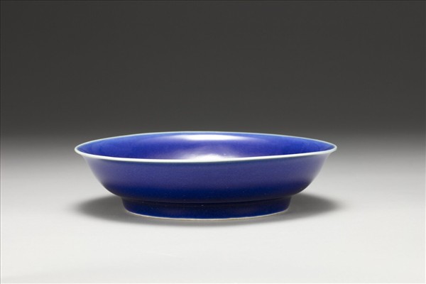 霽青釉盤