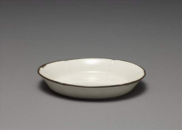 定窯 白瓷葵花式洗