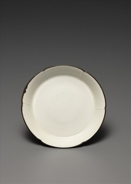 定窯 白瓷葵花式洗