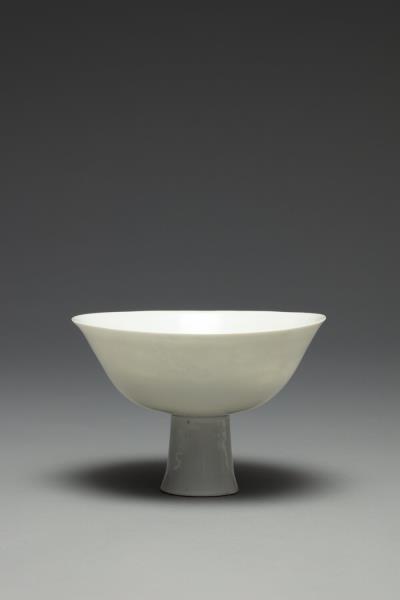 甜白雲龍高足碗