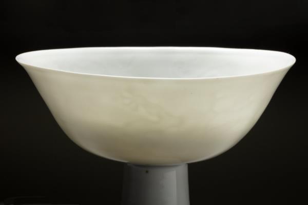 甜白雲龍高足碗