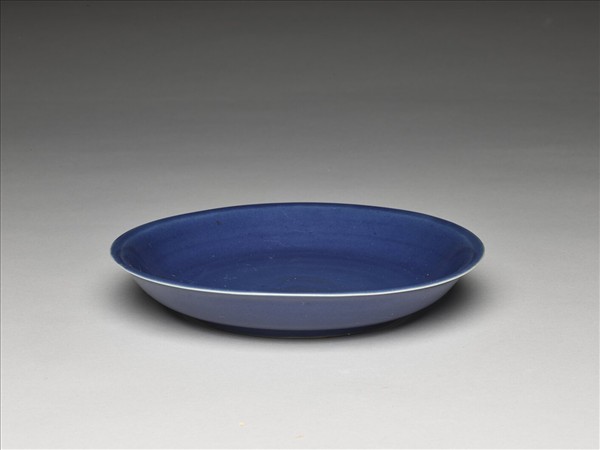 霽青釉盤