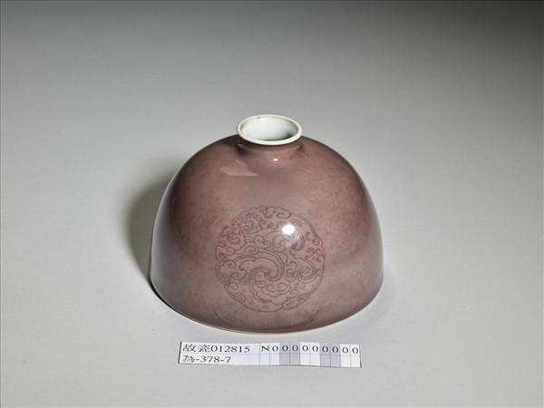 豇豆紅釉太白尊