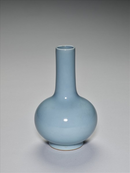 天青釉瓶